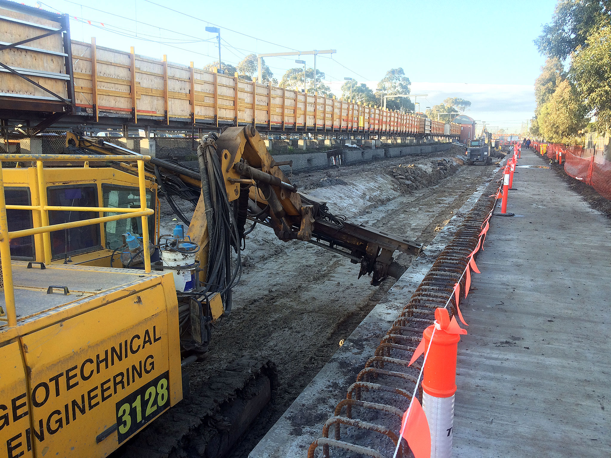 Main & Furlong Rds,  St.Albans and Heatherdale Rd, Mitcham Level Crossing Removal Project, Victoria