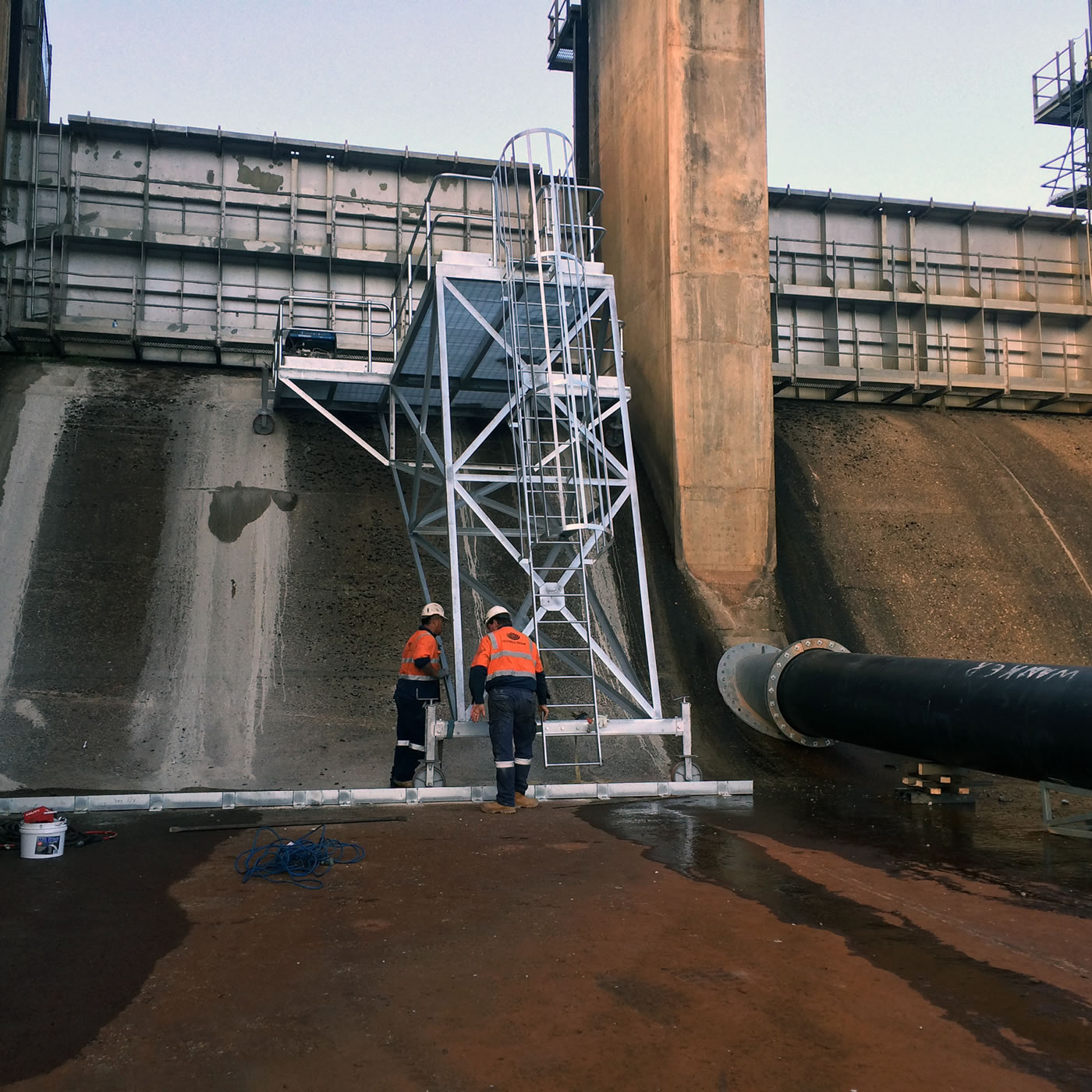 Anchor Inspection & lift off testing