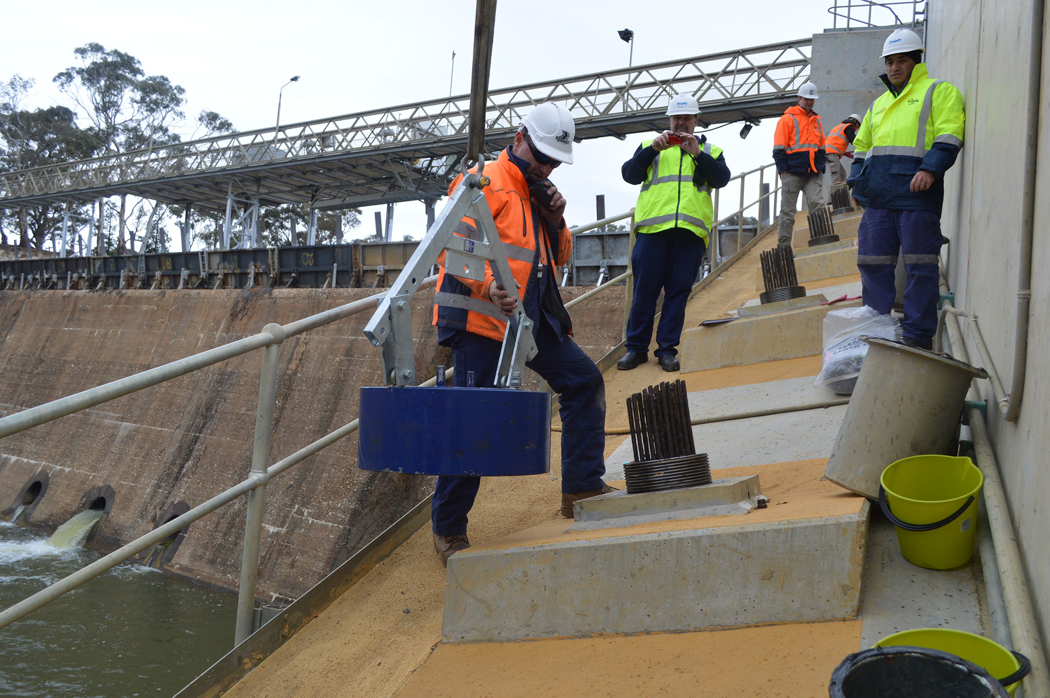 Anchor Inspection & lift off testing