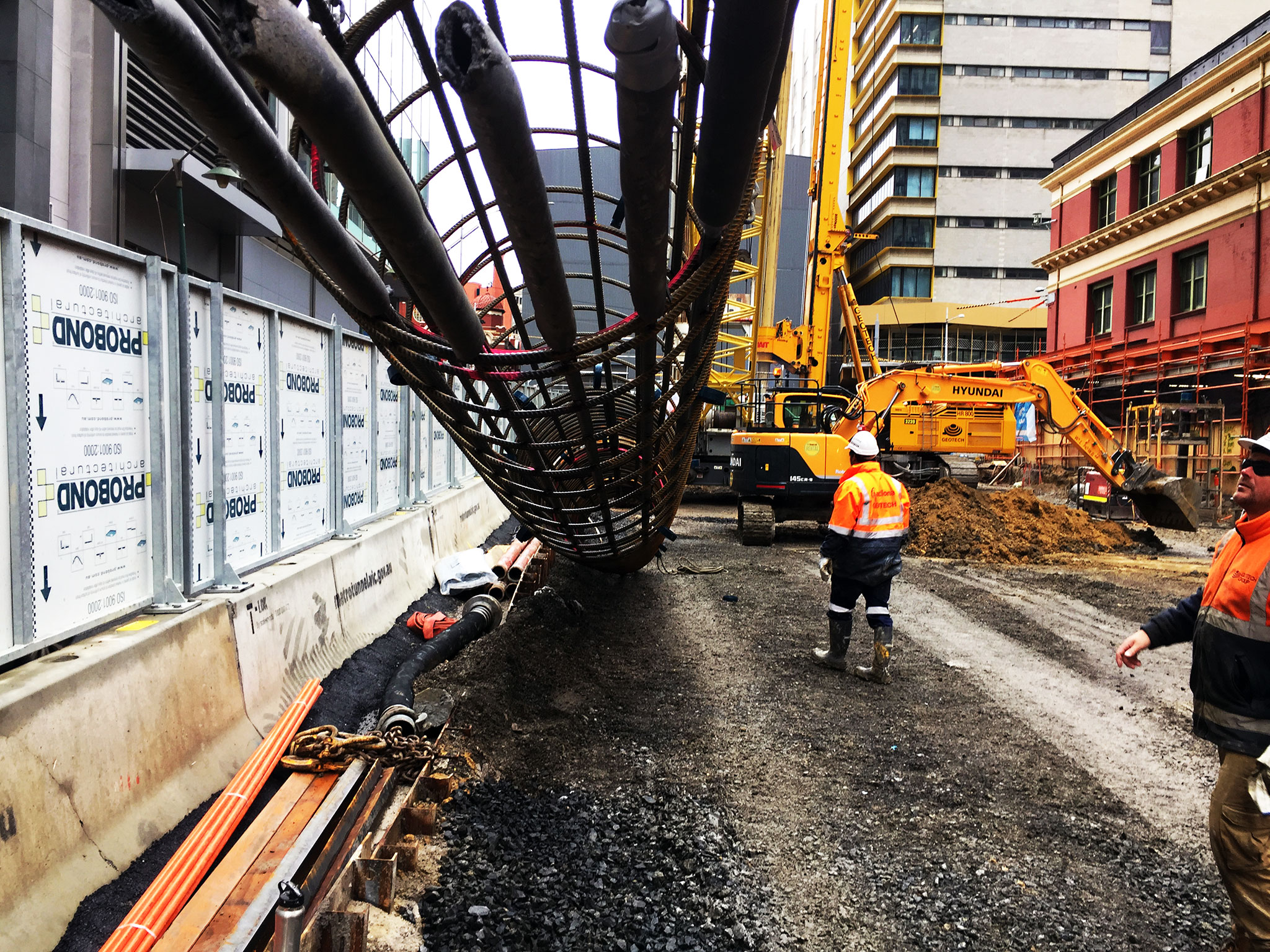 Melbourne Metro Tunnel Project, West Franklin St