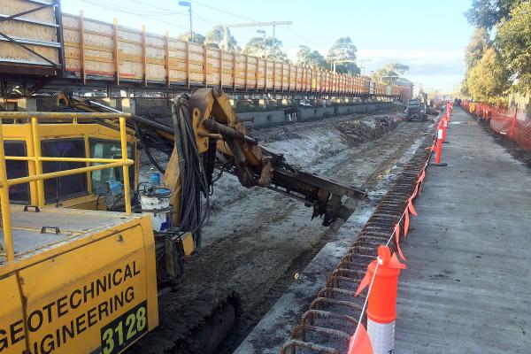Main & Furlong Rds,  St.Albans and Heatherdale Rd, Mitcham Level Crossing Removal Project, Victoria
